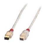 Lindy Premium Firewire 800 Cable - 6-Pin Male to 9-Pin Bilingual (1m) Lindy Premium Firewire 800 Cable - 6-Pin Male to 9-Pin Bilingual (1m)